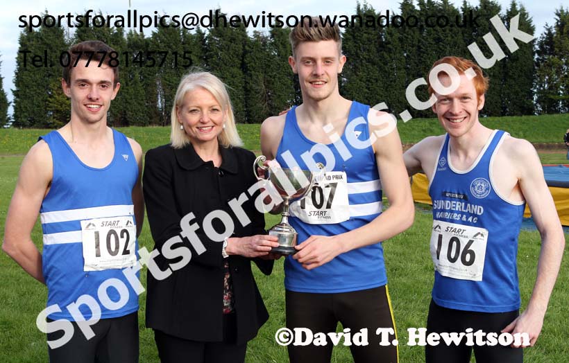 Jimmy Hedley 800 metres, North East Grand Prix, Monkton Stadium, Jarrow. Photo: David T. Hewitson/Sports for All Pics